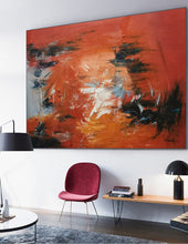 Load image into Gallery viewer, Original Artwork Red Abstract Painting Contemporary Art Gp034