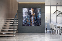 Load image into Gallery viewer, Black Gold Bedroom Wall ArtLarge Wall Art Office Wall Painting Dp020