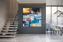 Load image into Gallery viewer, Modern Abstract Huge Wall Art Oil Painting on Canvas Colorful Painting Bp110