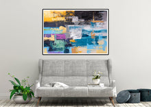 Load image into Gallery viewer, Modern Abstract Huge Wall Art Oil Painting on Canvas Colorful Painting Bp110