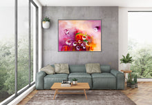 Load image into Gallery viewer, Purple Red Yellow Large Abstract Art Dining Room Painting Art Dp015