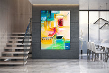 Load image into Gallery viewer, Colorful Wall Art Paintings Extra Large Artwork Abstract Canvas Art Dp083