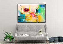 Load image into Gallery viewer, Colorful Wall Art Paintings Extra Large Artwork Abstract Canvas Art Dp083