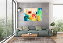 Load image into Gallery viewer, Colorful Wall Art Paintings Extra Large Artwork Abstract Canvas Art Dp083