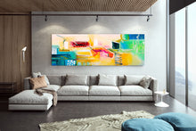 Load image into Gallery viewer, Colorful Wall Art Paintings Extra Large Artwork Abstract Canvas Art Dp083