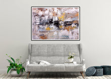 Load image into Gallery viewer, Large Horizontal Wall Art Colorful Living Room Wall Art Bp084