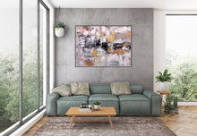 Load image into Gallery viewer, Large Horizontal Wall Art Colorful Living Room Wall Art Bp084