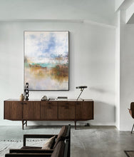 Load image into Gallery viewer, Brown Abstract Painting Sky Canvas Abstract Art Sea Abstract Painting Bp104