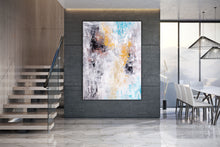 Load image into Gallery viewer, Extra Large Wall Art Original Painting on Canvas Bedroom Wall Art Bp113