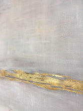 Load image into Gallery viewer, Gold Leaf Wall Art Acrylic Painting on Canvas Ap072