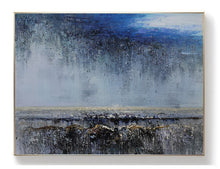 Load image into Gallery viewer, Original Sky Landscape Abstract Painting,Blue Abstract Art BG004