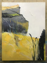 Load image into Gallery viewer, Oversized Modern Art Yellow Painting, Minimalist Abstract Art Yl003