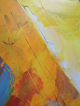 Load image into Gallery viewer, Sailboat Painting Coastal Wall Art Landscape Painting on Canvas Op070