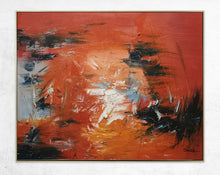 Load image into Gallery viewer, Original Artwork Red Abstract Painting Contemporary Art Gp034