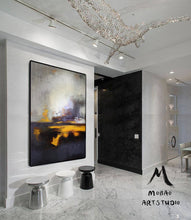 Load image into Gallery viewer, Sofa Size Artwork Sea Abstract Painting,Sky Landscape Gp027