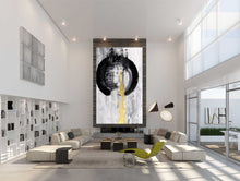 Load image into Gallery viewer, Minimalist Wall Art Gold Canvas Painting Home Décor Bp068