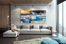 Load image into Gallery viewer, Modern Abstract Huge Wall Art Oil Painting on Canvas Colorful Painting Bp110
