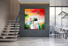 Load image into Gallery viewer, Colorful Wall Art Paintings Red Yellow Green Modern Artwork Bp126