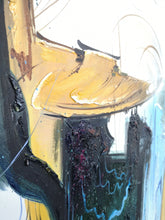 Load image into Gallery viewer, Oversized Artwork for Walls Green Painting Beige Painting Bp079