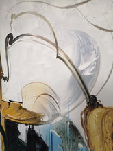 Load image into Gallery viewer, Oversized Artwork for Walls Green Painting Beige Painting Bp079