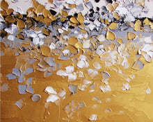Load image into Gallery viewer, Gold Leaf Abstract Art Painting Modern Landscape Painting on Canvas Dp062