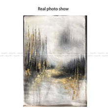 Load image into Gallery viewer, Large Original Gold Art Abstract Canvas Painting For Living Room Gp056