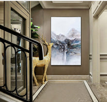 Load image into Gallery viewer, Modern Abstract Wall Art Big Painting for Living Room Np097