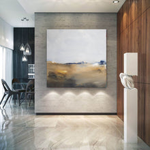 Load image into Gallery viewer, Brown White Landscape Painting living Room Wall Art Yp060