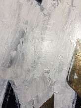 Load image into Gallery viewer, Geometric Abstract Painting On Canvas Gold Leaf Wall Decor Kp031