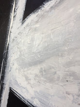 Load image into Gallery viewer, Geometric Abstract Painting On Canvas Gold Leaf Wall Decor Kp031