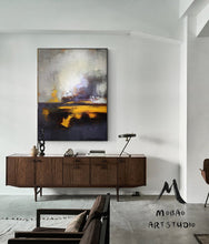 Load image into Gallery viewer, Sofa Size Artwork Sea Abstract Painting,Sky Landscape Gp027