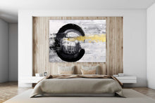 Load image into Gallery viewer, Minimalist Wall Art Gold Canvas Painting Home Décor Bp068