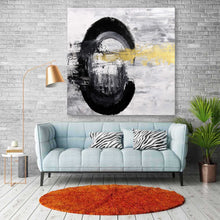 Load image into Gallery viewer, Minimalist Wall Art Gold Canvas Painting Home Décor Bp068