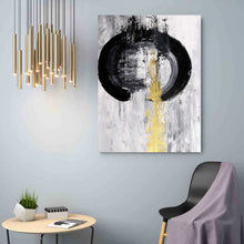 Load image into Gallery viewer, Minimalist Wall Art Gold Canvas Painting Home Décor Bp068