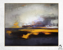 Load image into Gallery viewer, Large Textured Wall Art Sea Oil Painting, Abstract Sky Painting Gp021