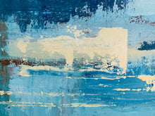 Load image into Gallery viewer, Blue Abstract Painting Pop Art Paintings on Canvas Bp025