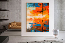 Load image into Gallery viewer, Big Canvas Paintings for Home Decor Contemporary Art Bp041