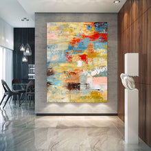 Load image into Gallery viewer, Extra Large Paintings,Knife Abstract Art,Office Wall Art Gp061