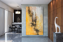 Load image into Gallery viewer, Big Wall Paintings On Canvas Gray Abstract Painting Contemporary Art Bp073