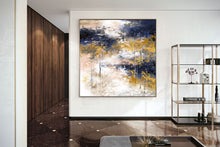 Load image into Gallery viewer, Extra Large Wall Art Palette Knife Artwork Original Painting on Canvas Yp110