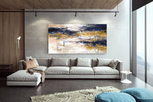 Load image into Gallery viewer, Extra Large Wall Art Palette Knife Artwork Original Painting on Canvas Yp110