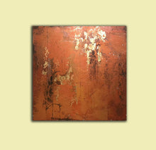 Load image into Gallery viewer, Orange Gold Abstract Wall Art Contemporary Painting Yp032