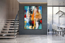 Load image into Gallery viewer, Oversized Canvas Artwork ,Large Abstract Painting on Canvas Gp063
