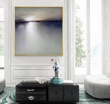 Load image into Gallery viewer, Large Landscape Painting on Canvas Sunrise Painting Sky Abstract Cp040