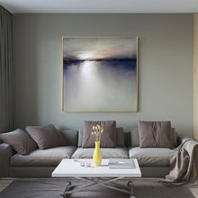 Load image into Gallery viewer, Large Landscape Painting on Canvas Sunrise Painting Sky Abstract Cp040