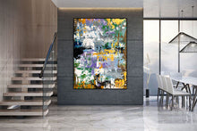 Load image into Gallery viewer, Large Colorful Canvas Art Modern Abstract Painting on Canvas Bp023