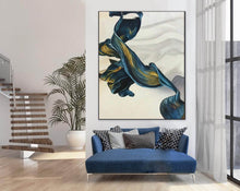 Load image into Gallery viewer, Contemporary Art Hand Painted Textured Wall Art Np066