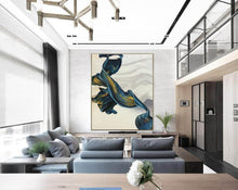 Load image into Gallery viewer, Contemporary Art Hand Painted Textured Wall Art Np066