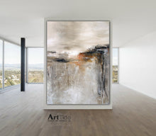 Load image into Gallery viewer, Beige And Brown Contemporary Art Rich Texture Painting Ap002