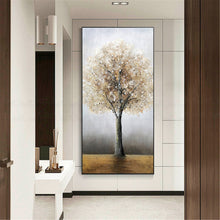 Load image into Gallery viewer, Abstract Tree Painting Oversized Modern Wall Art for Living Room Bedroom Gp049